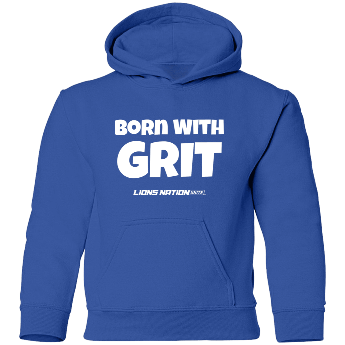 Born With Grit Youth Pullover Hoodie