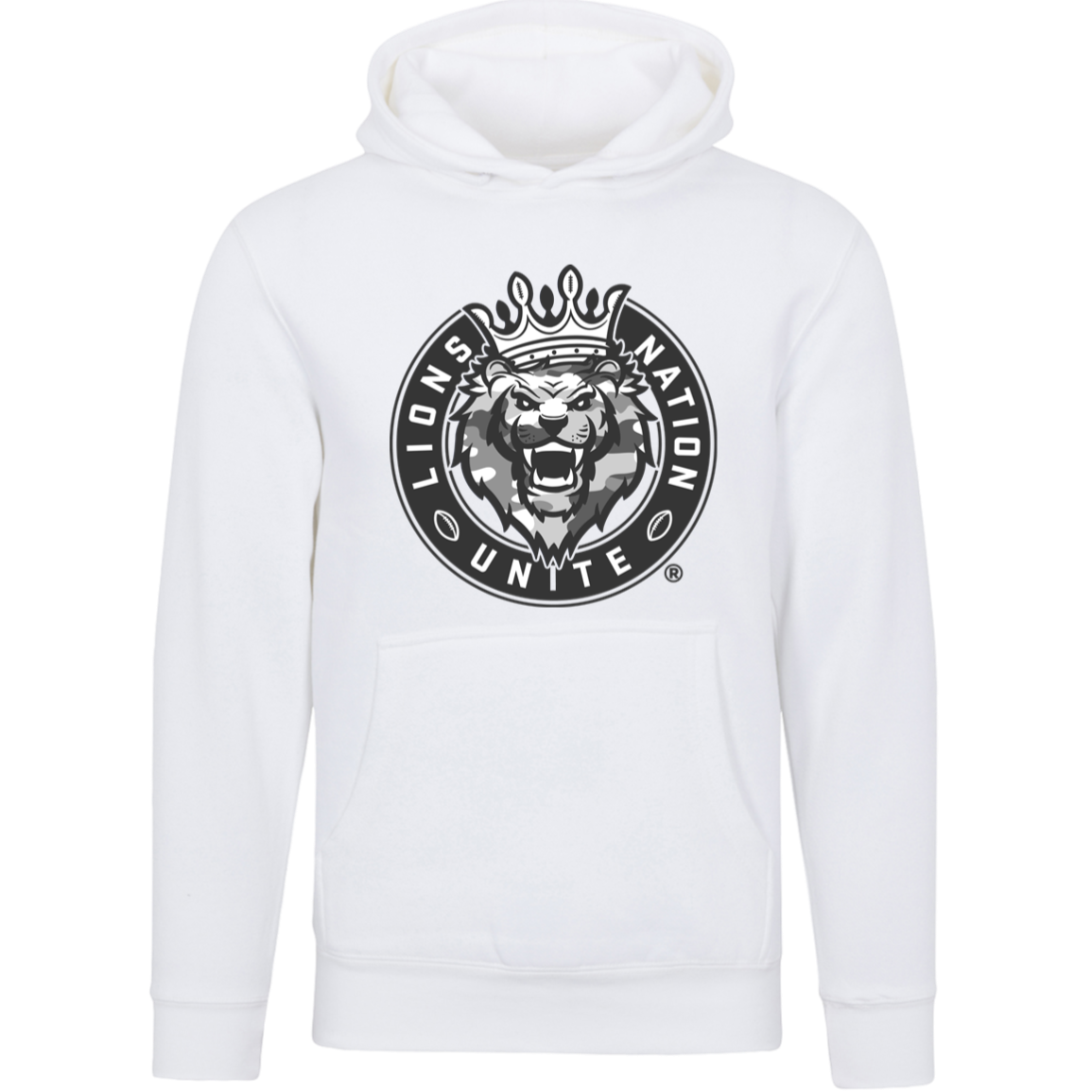 Lions Nation Unite Military Unisex Premium Hoodie
