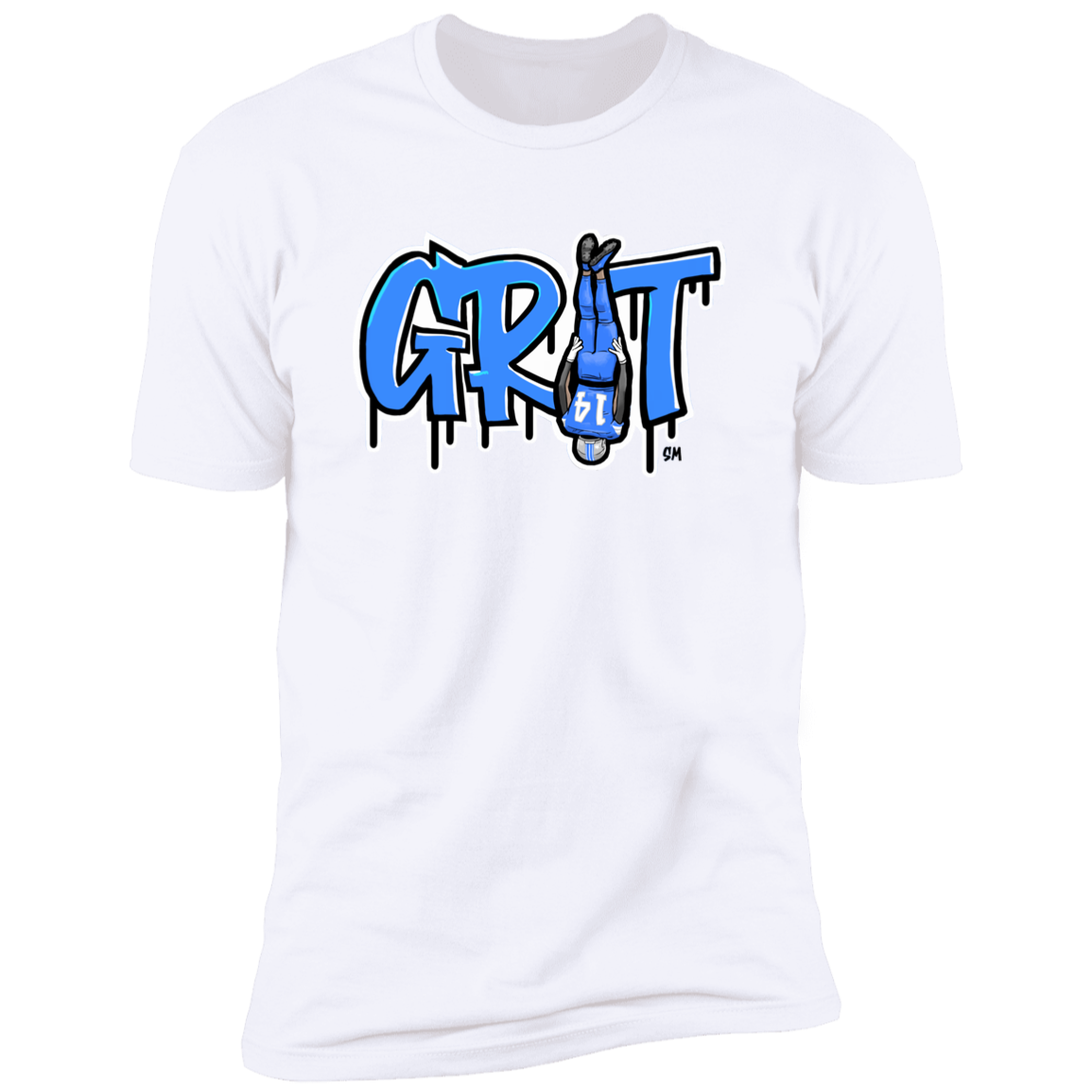 Detroit GRIT White Men's T-Shirt