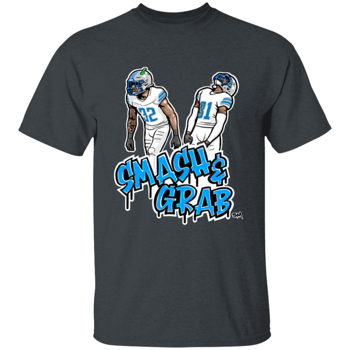 Smash & Grab Youth T-Shirt with White Jersey
