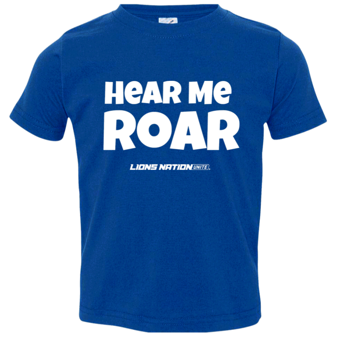 Hear Me Roar Toddler Jersey T-Shirt