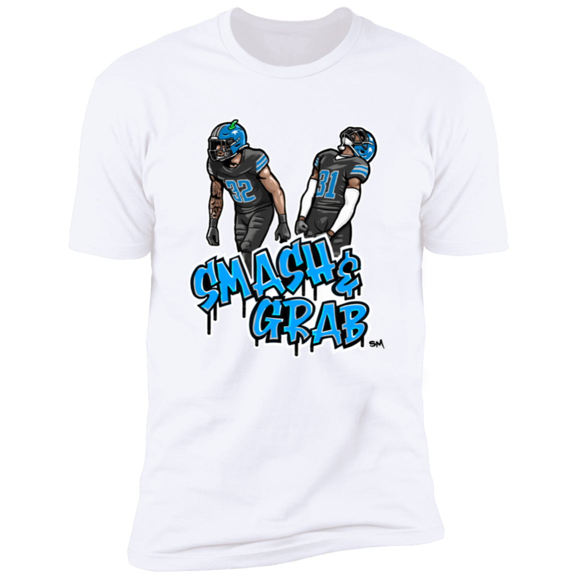Smash & Grab Men's T-Shirt with Black Jersey