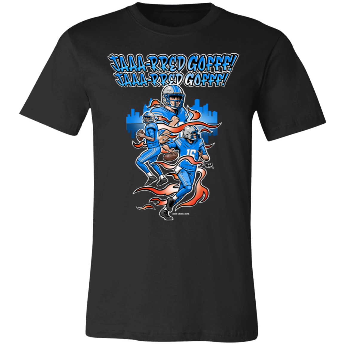 Detroit Quarterback Unisex T-Shirt