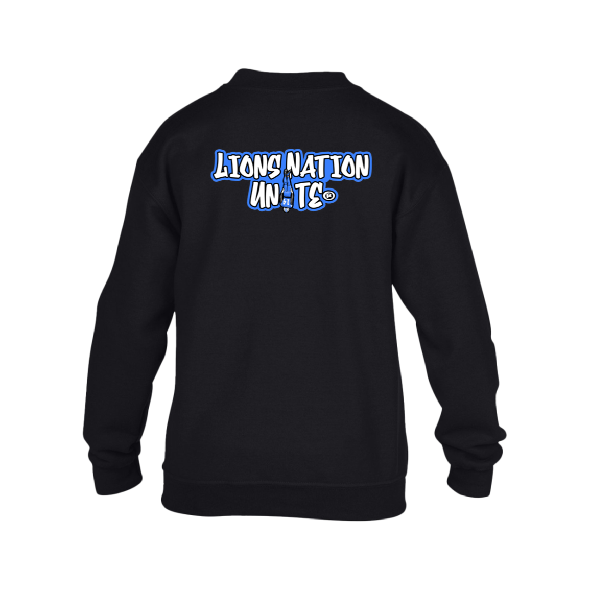 Detroit GRIT Black Kids Heavy Blend Fleece