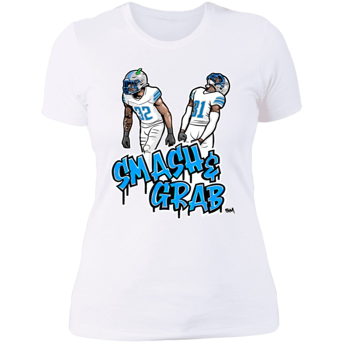 Smash & Grab Women's T-Shirt with White Jersey