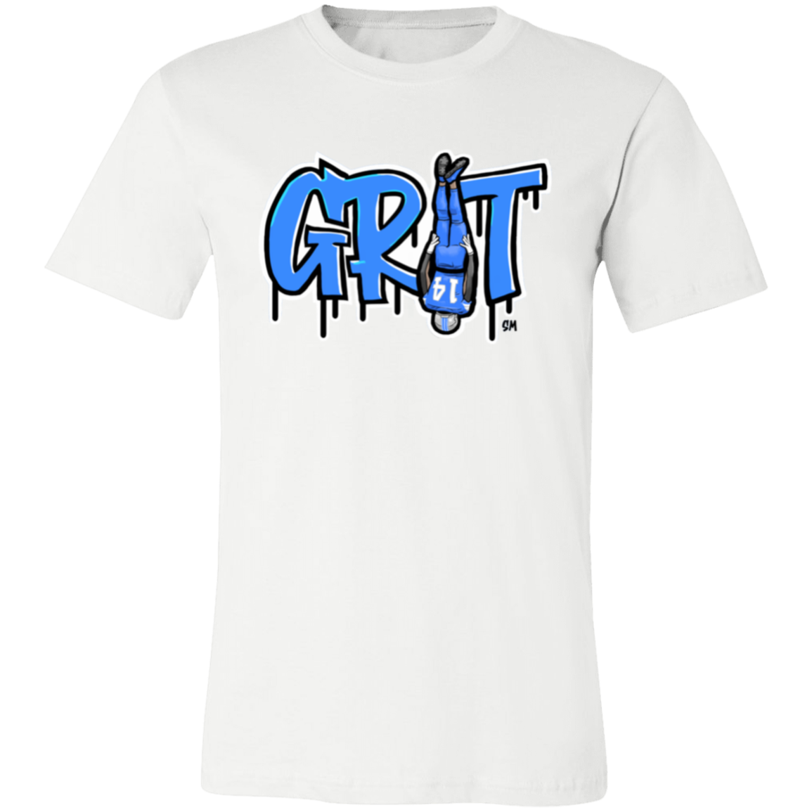 Detroit GRIT White Unisex T-Shirt