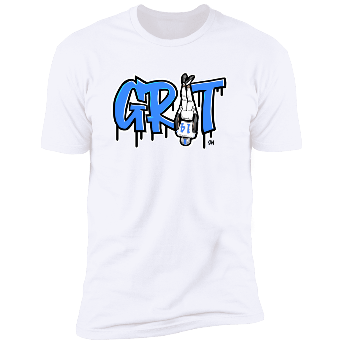 Detroit GRIT White Men's T-Shirt