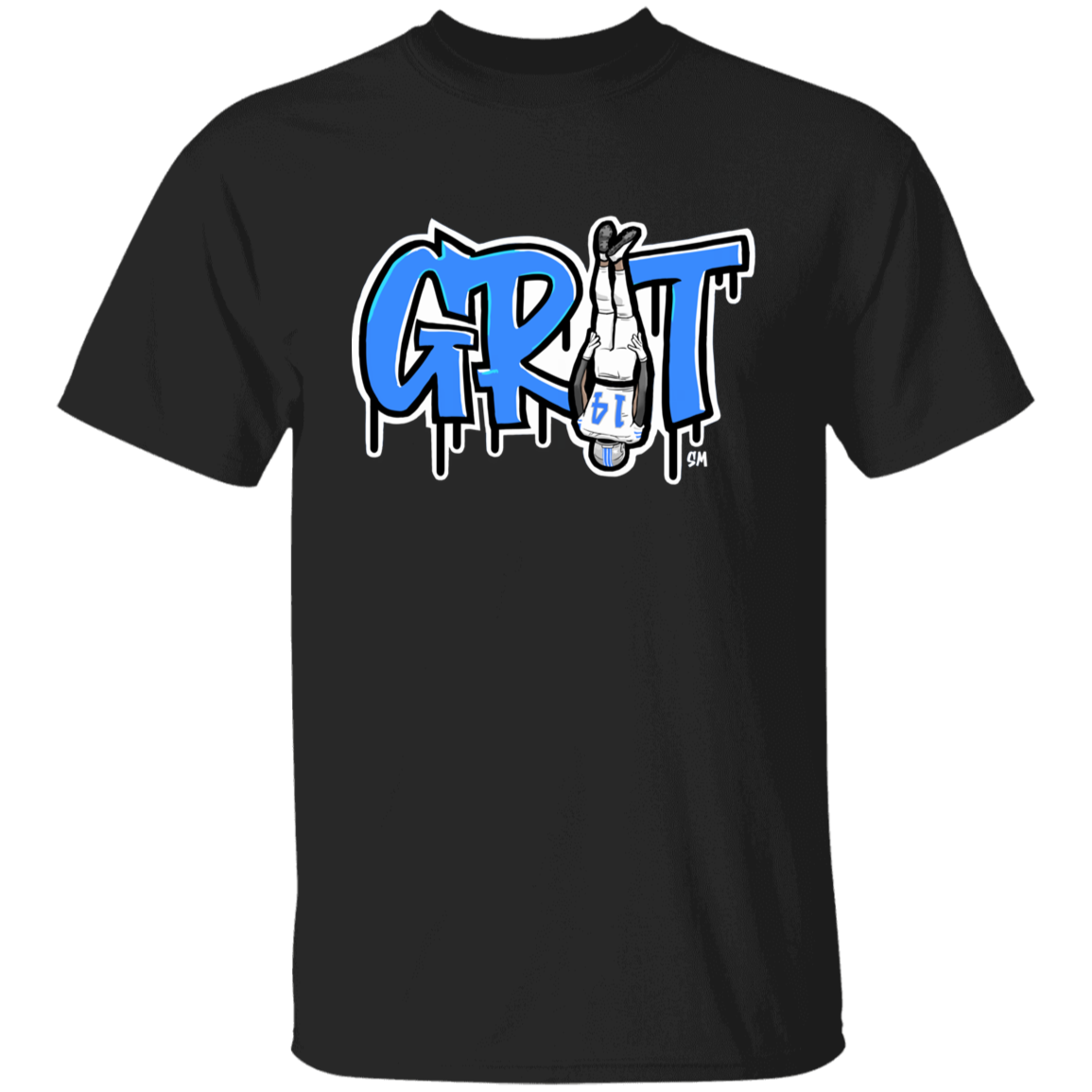 Detroit GRIT Black Kids T-Shirt