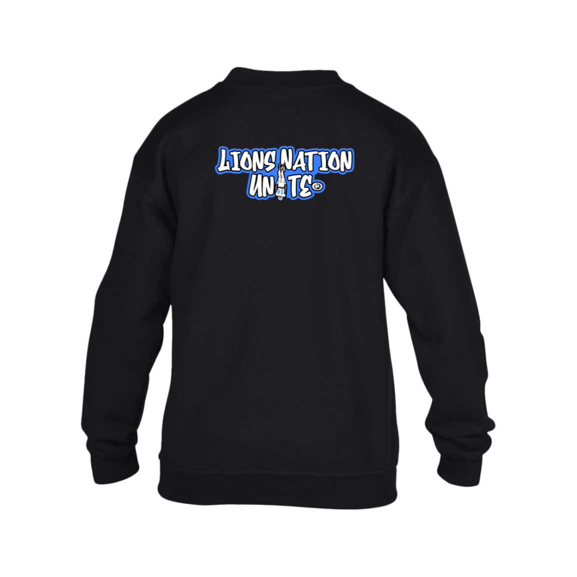 Detroit GRIT Black Kids Heavy Blend Fleece