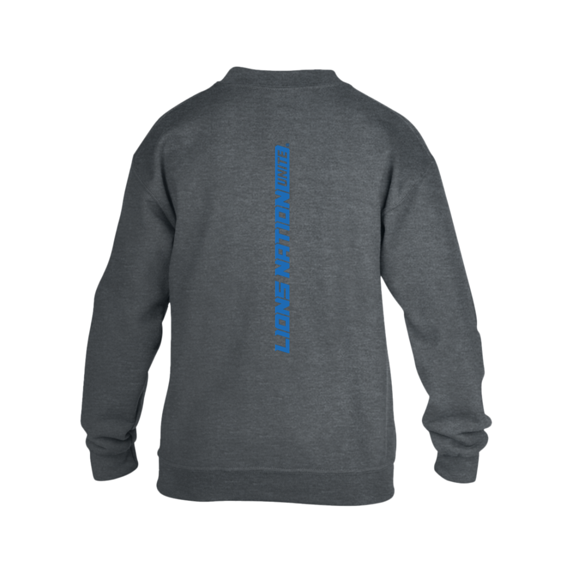 Smash & Grab Kids Heavy Blend Fleece Crew with Blue Jersey