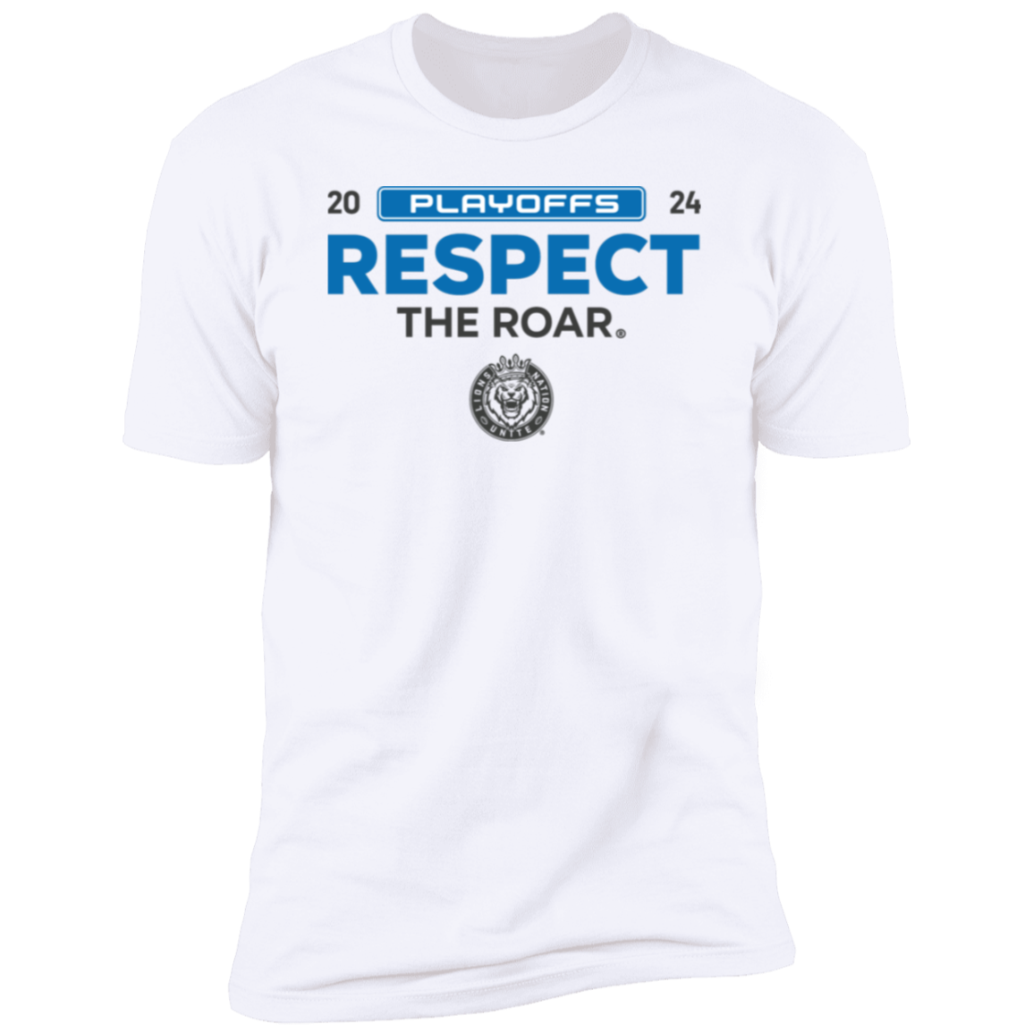 Respect The Roar Roar Fan Playoffs Men's T-Shirt