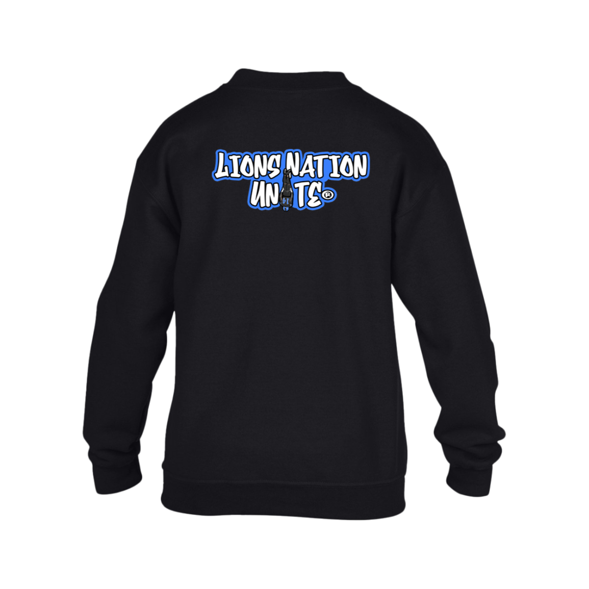 Detroit GRIT Black Kids Heavy Blend Fleece