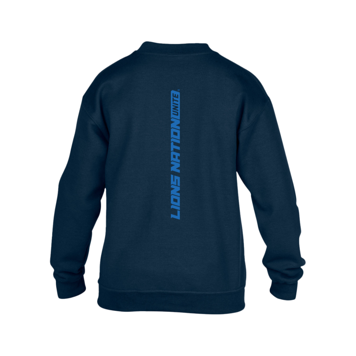 Smash & Grab Kids Heavy Blend Fleece Crew with Blue Jersey