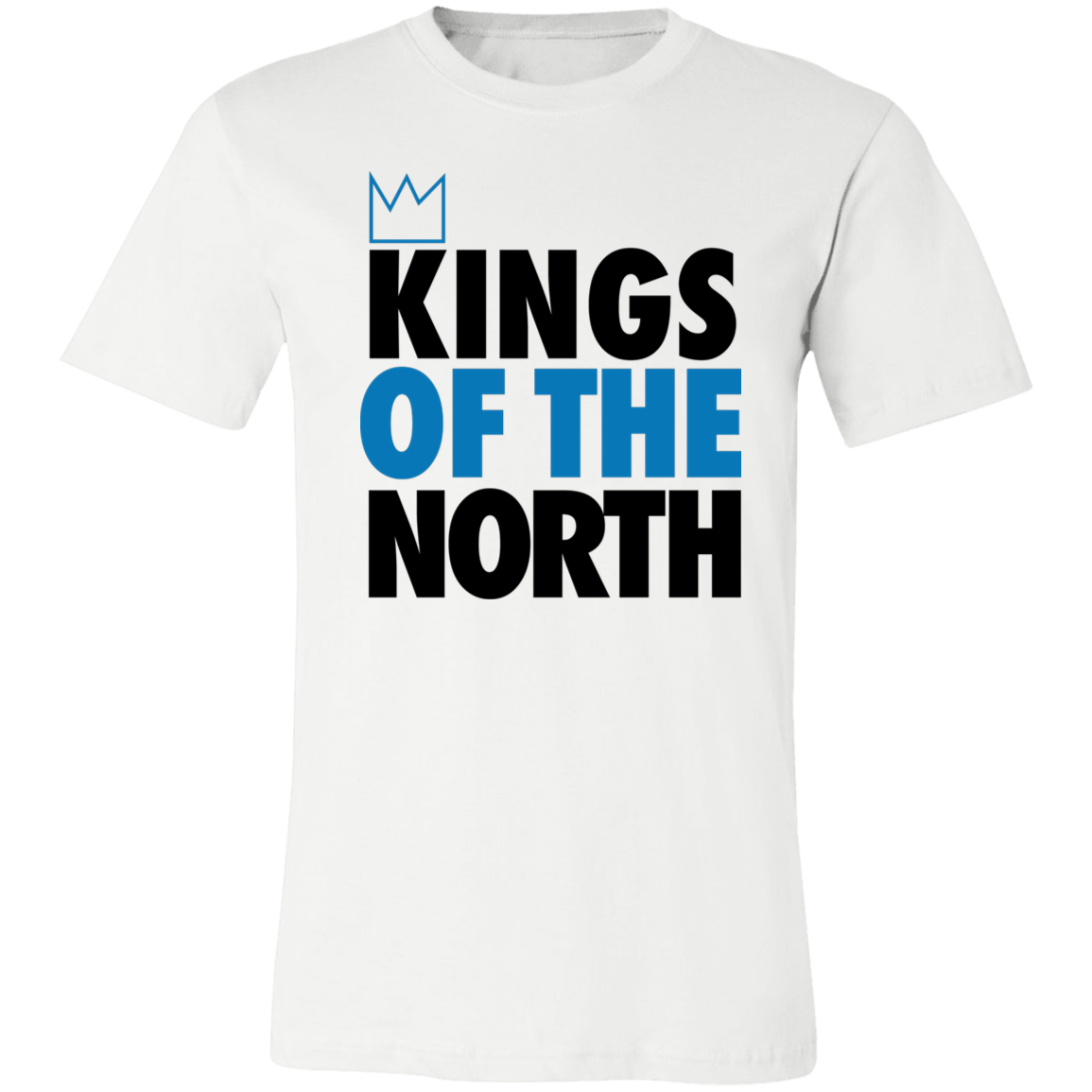 Kings of the North White Unisex Jersey Short-Sleeve T-Shirt