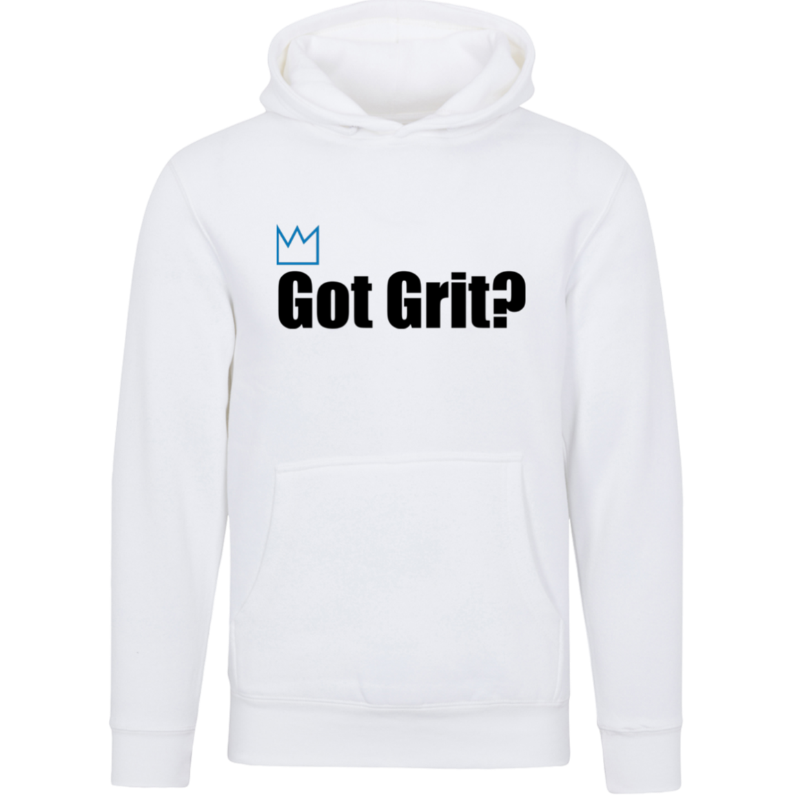Got Grit? Unisex White Premium Hoodie