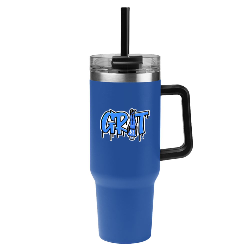 GRIT 40 oz Tumbler – Blue Jersey Edition