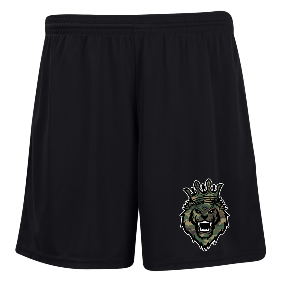 Respect The Roar® Green Ladies' 7 inch Inseam Shorts