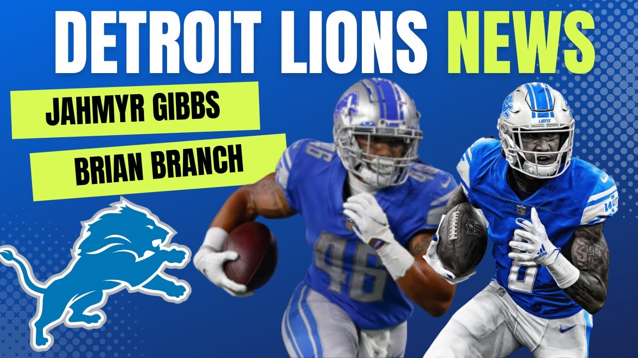 Detroit Lions News: Jahmyr Gibbs & Brian Branch RETURN! Craig Reynolds Limited + Lions vs. Ravens