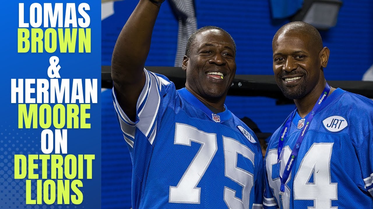 Herman Moore & Lomas Brown On 2023 Detroit Lions: Lions vs. Ravens, Playoff Run + Offensive Line