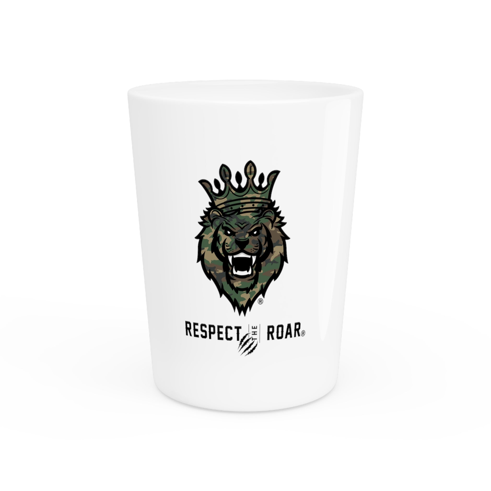 Respect The Roar® Green Shot Glass, 1.9oz