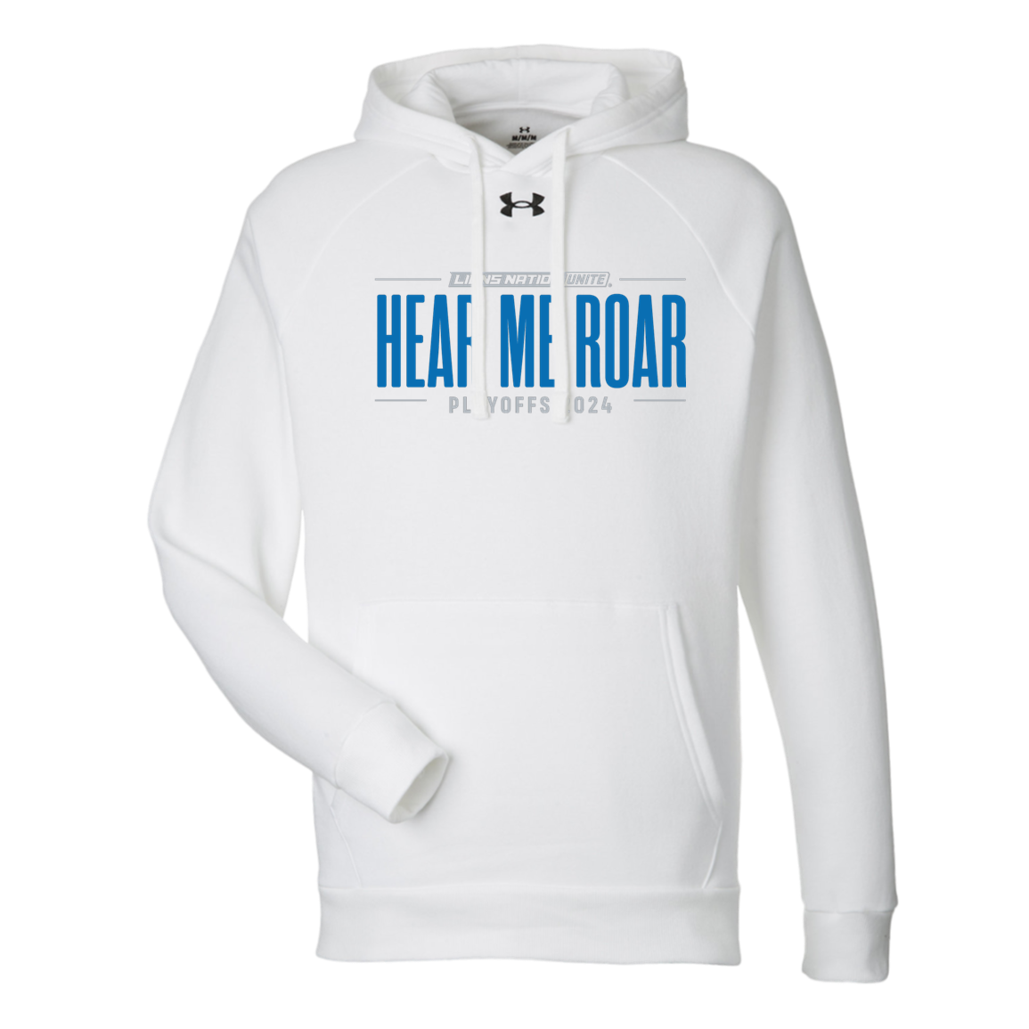 Hear Me Roar Fan Playoffs Under Armour Men’s Rival Fleece Hoodie