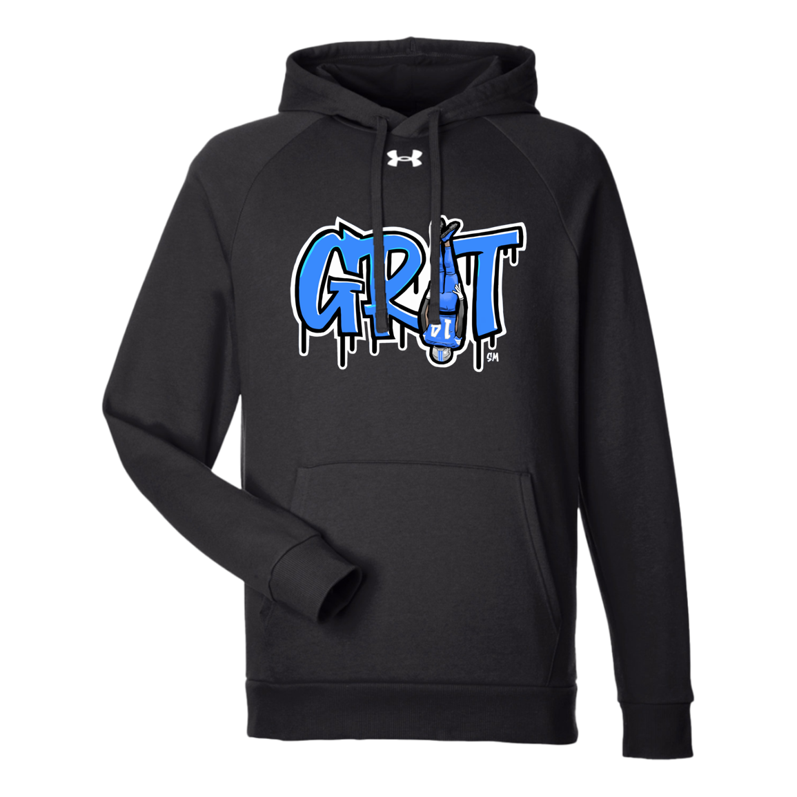 Detroit GRIT Black Under Armour Men's Hoodie