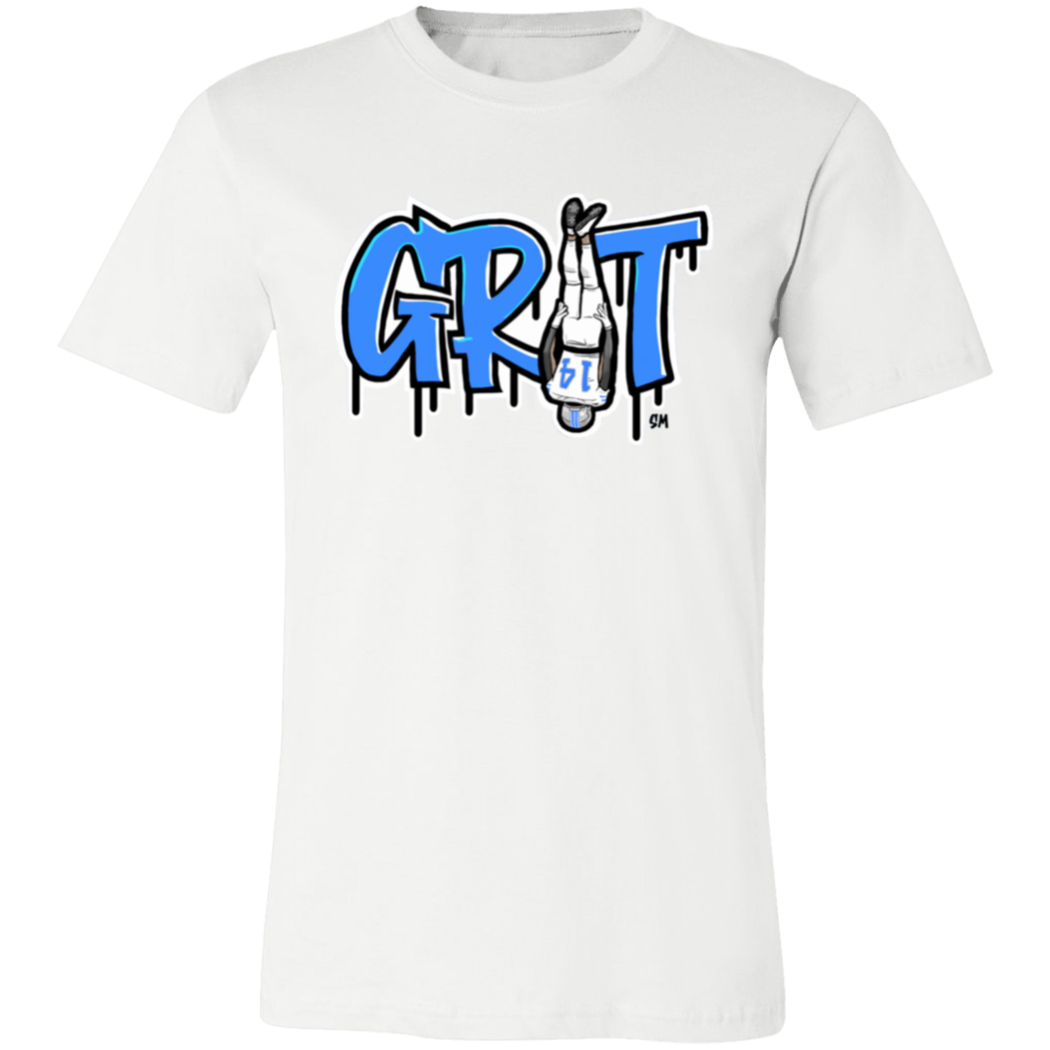 Detroit GRIT White Unisex T-Shirt