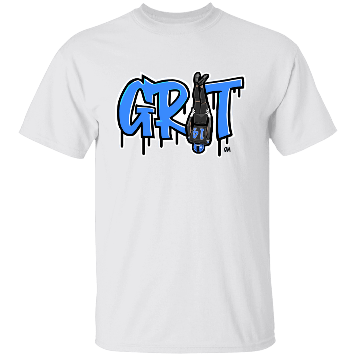 Detroit GRIT White Kids T-Shirt