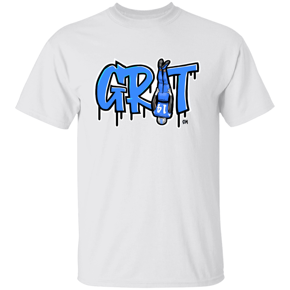 Detroit GRIT White Kids T-Shirt