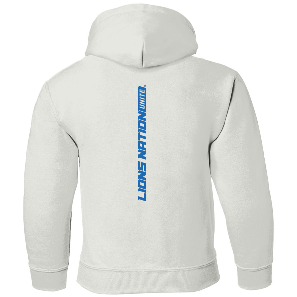 Seek & Destroy White Youth Pullover Hoodie