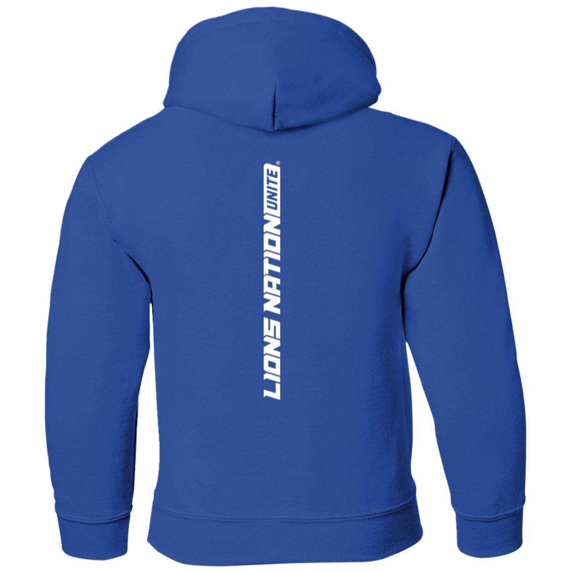 Detroit Quarterback Youth Pullover Hoodie