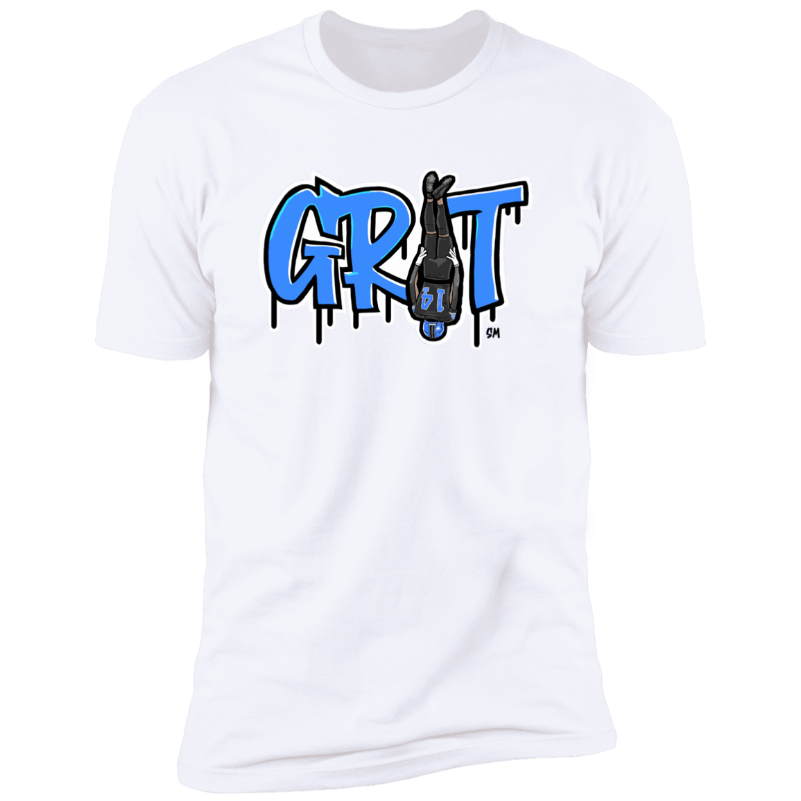 Detroit GRIT White Men's T-Shirt