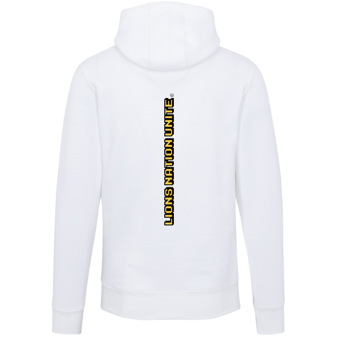 Detroit Sonic & Knuckles White Jersey White Unisex Hoodie