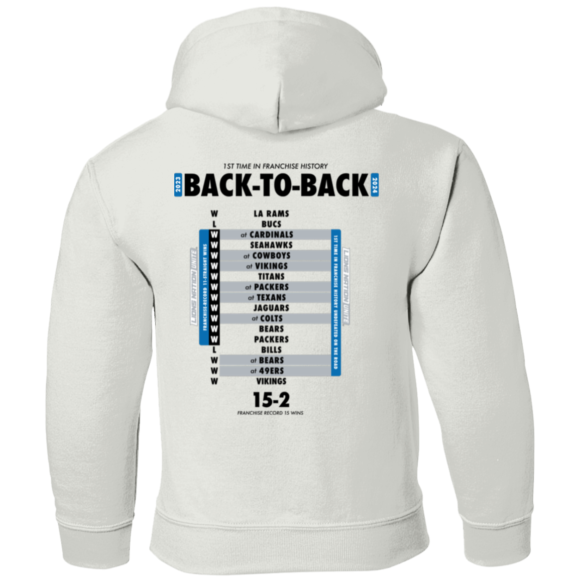 2024 Division Champions Youth Pullover Hoodie