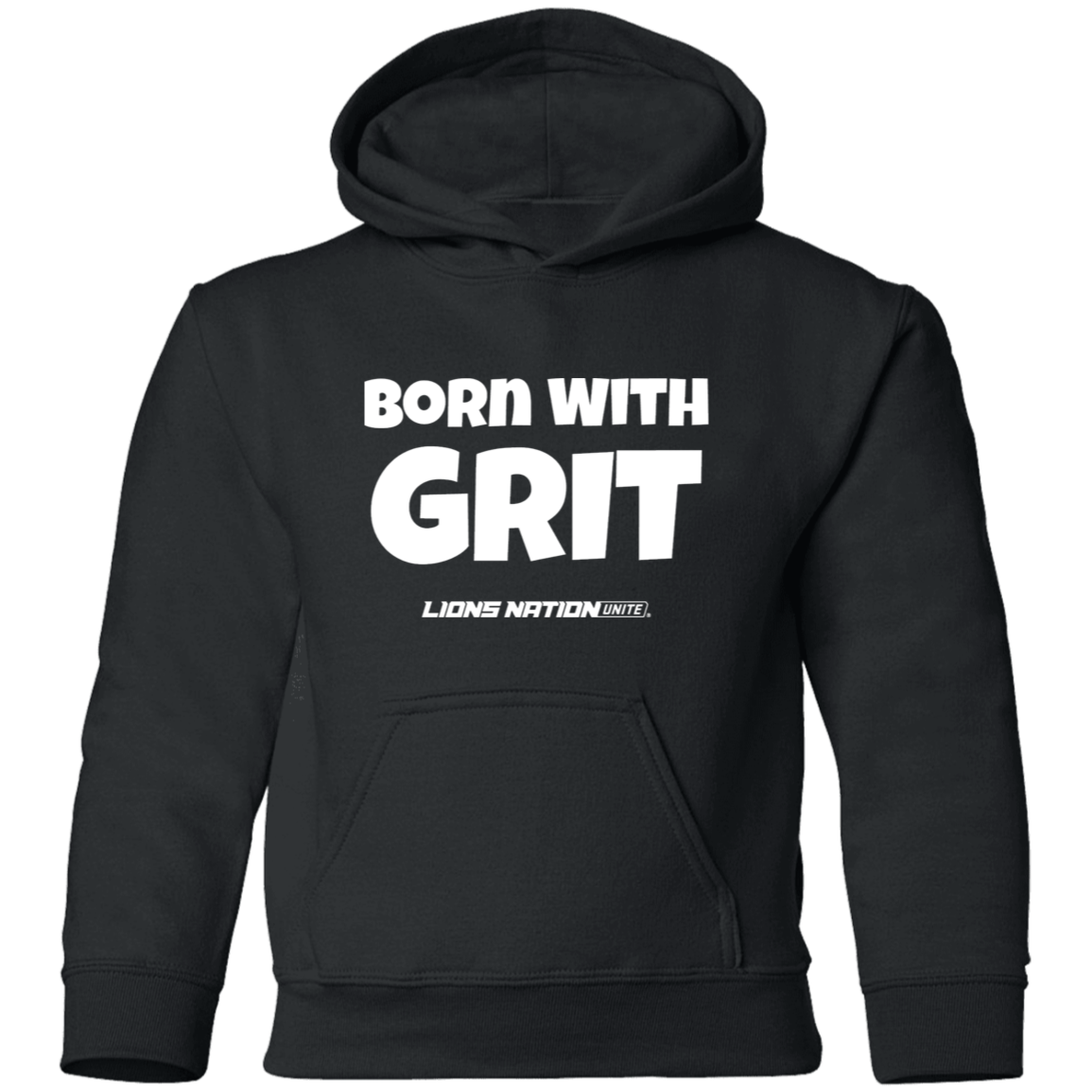 Born With Grit Youth Pullover Hoodie