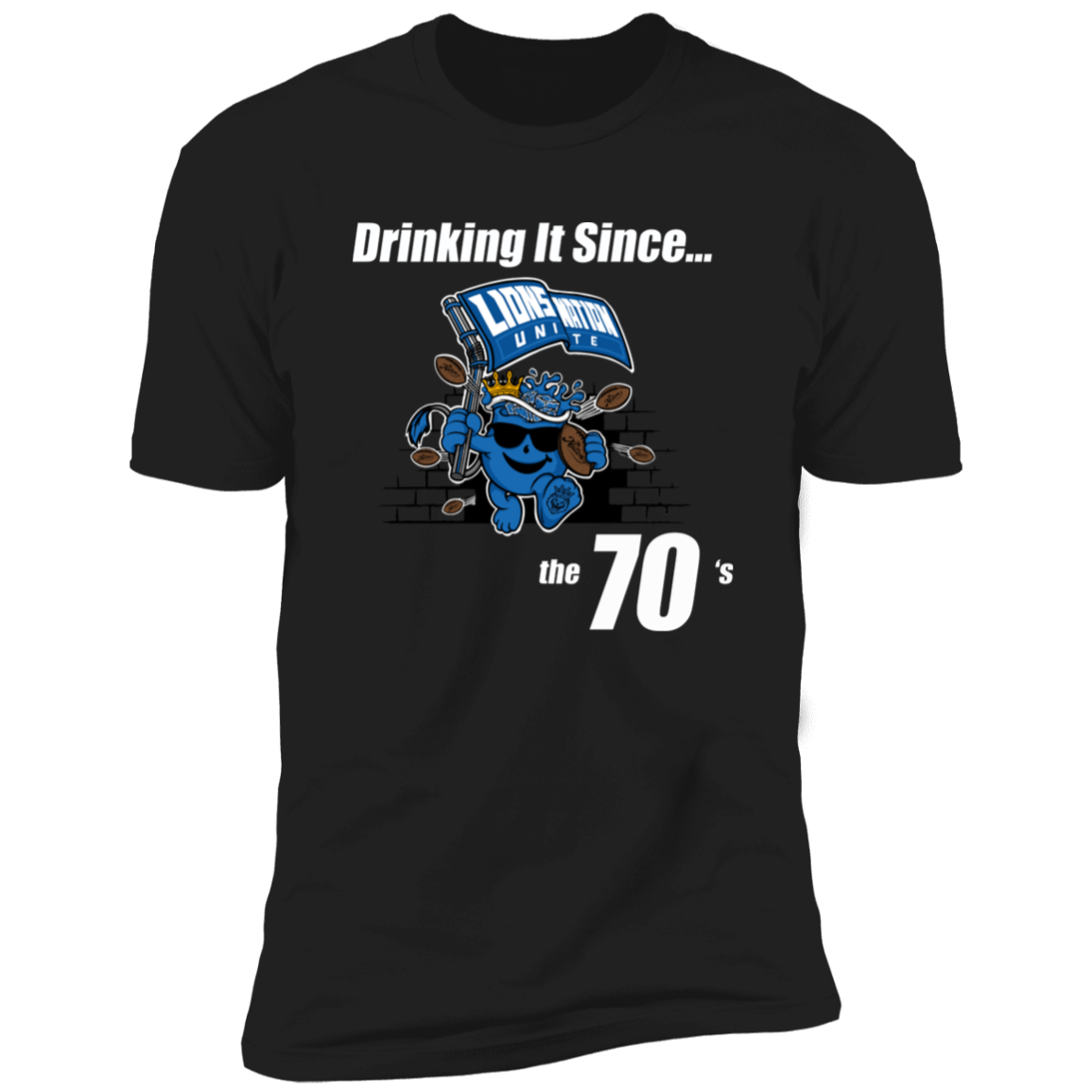 Drinking It Since the 70's Men's T-Shirt