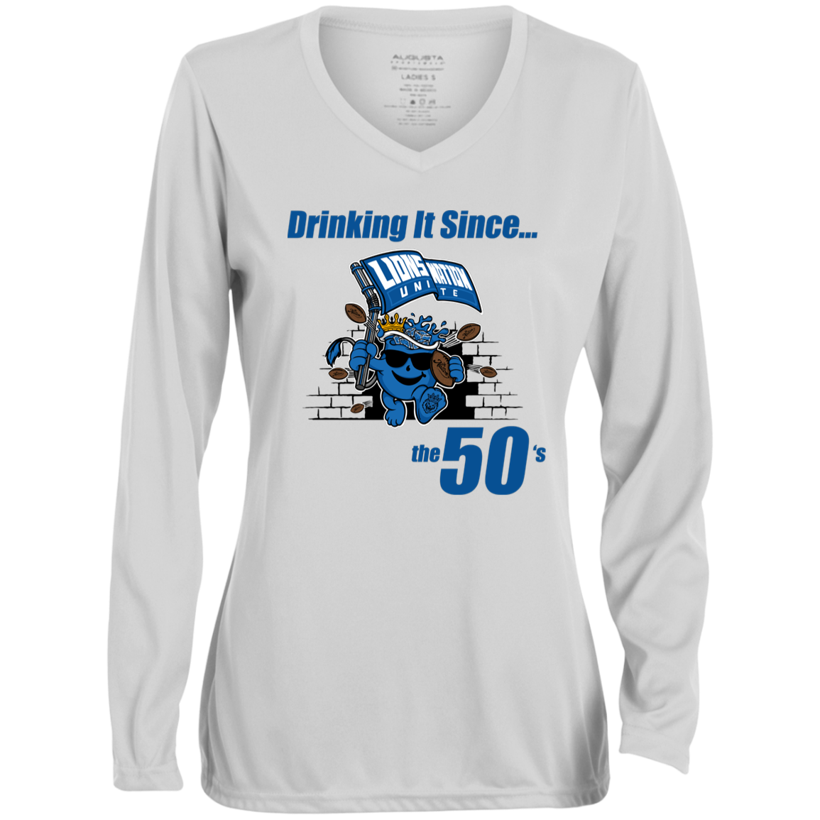 Drinking It Since the 50's Women's Long-Sleeved T-Shirt