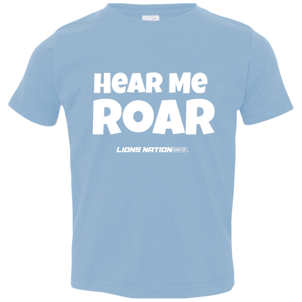 Hear Me Roar Toddler Jersey T-Shirt