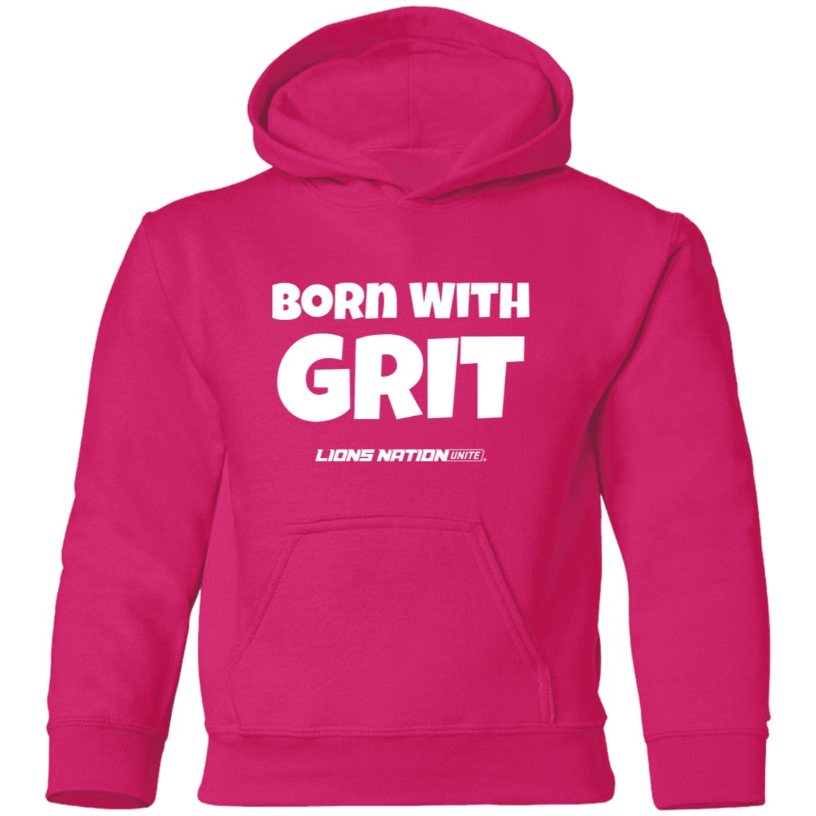 Born With Grit Youth Pullover Hoodie