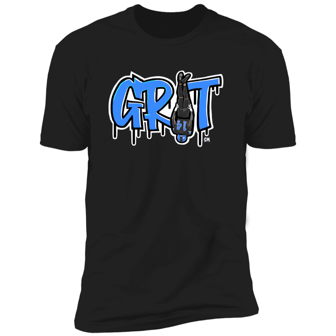 Detroit GRIT Black Men's T-Shirt