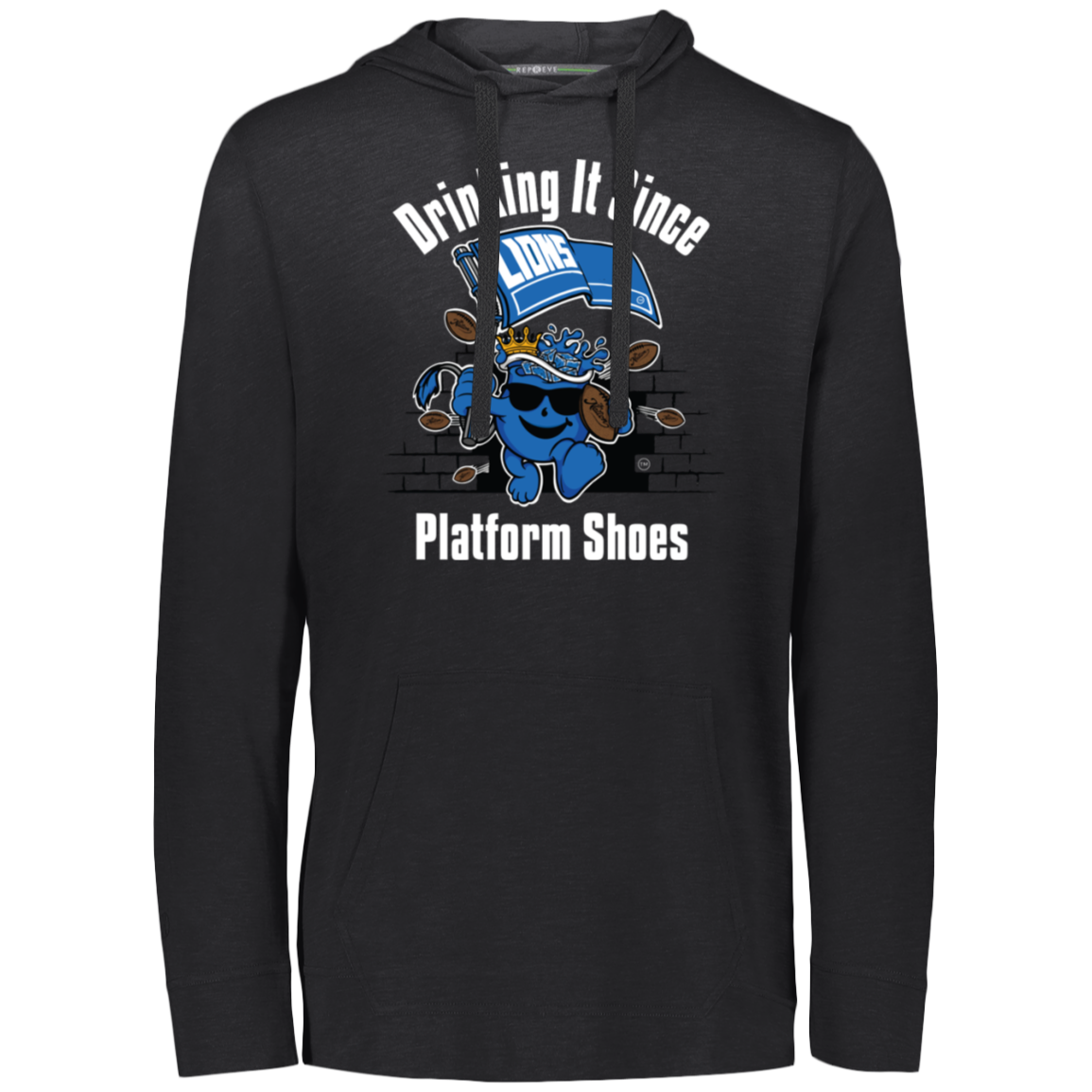 Drinking It Since Platform Shoes Triblend T-Shirt Hoodie
