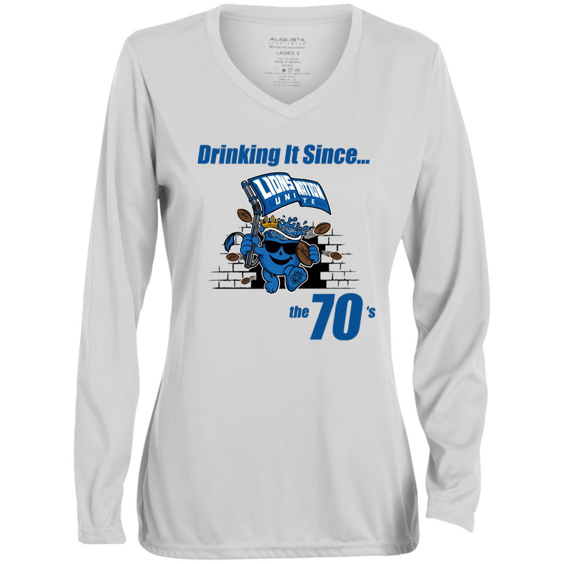 Drinking It Since the 70's Women's Long-Sleeved T-Shirt