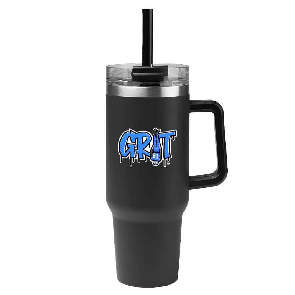 GRIT 40 oz Tumbler – Blue Jersey Edition
