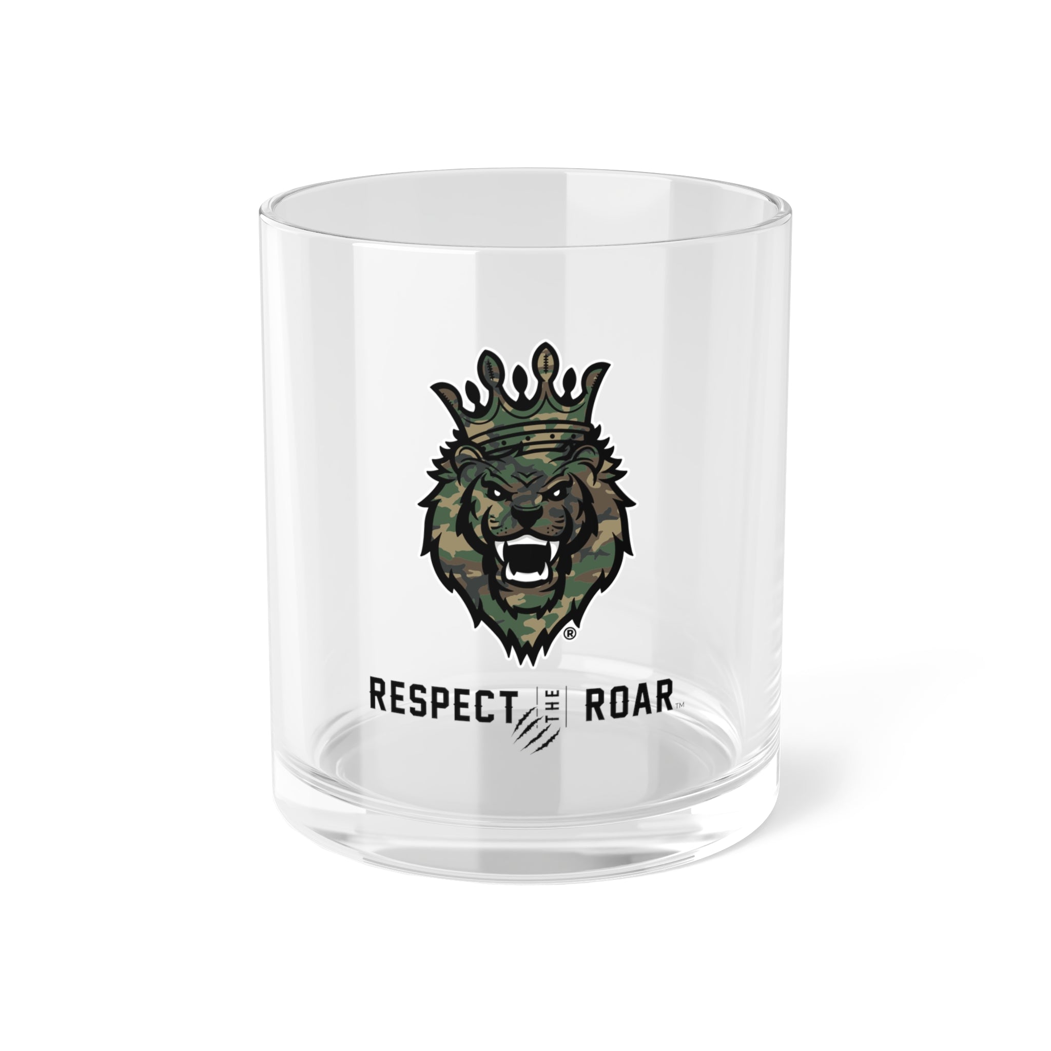 Set of 4 - Respect the Roar® Bar Glasses (Green)