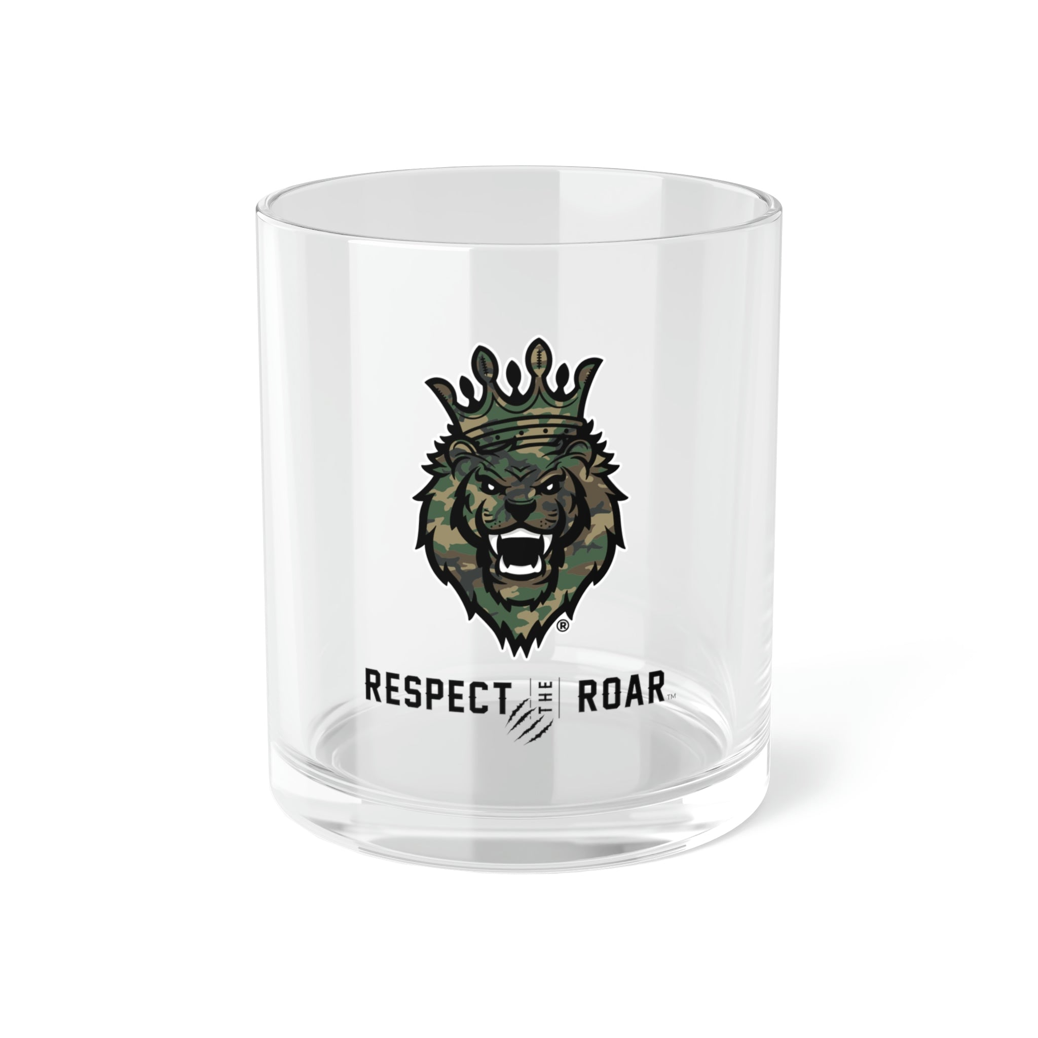 Respect the Roar® Bar Glass (Green)