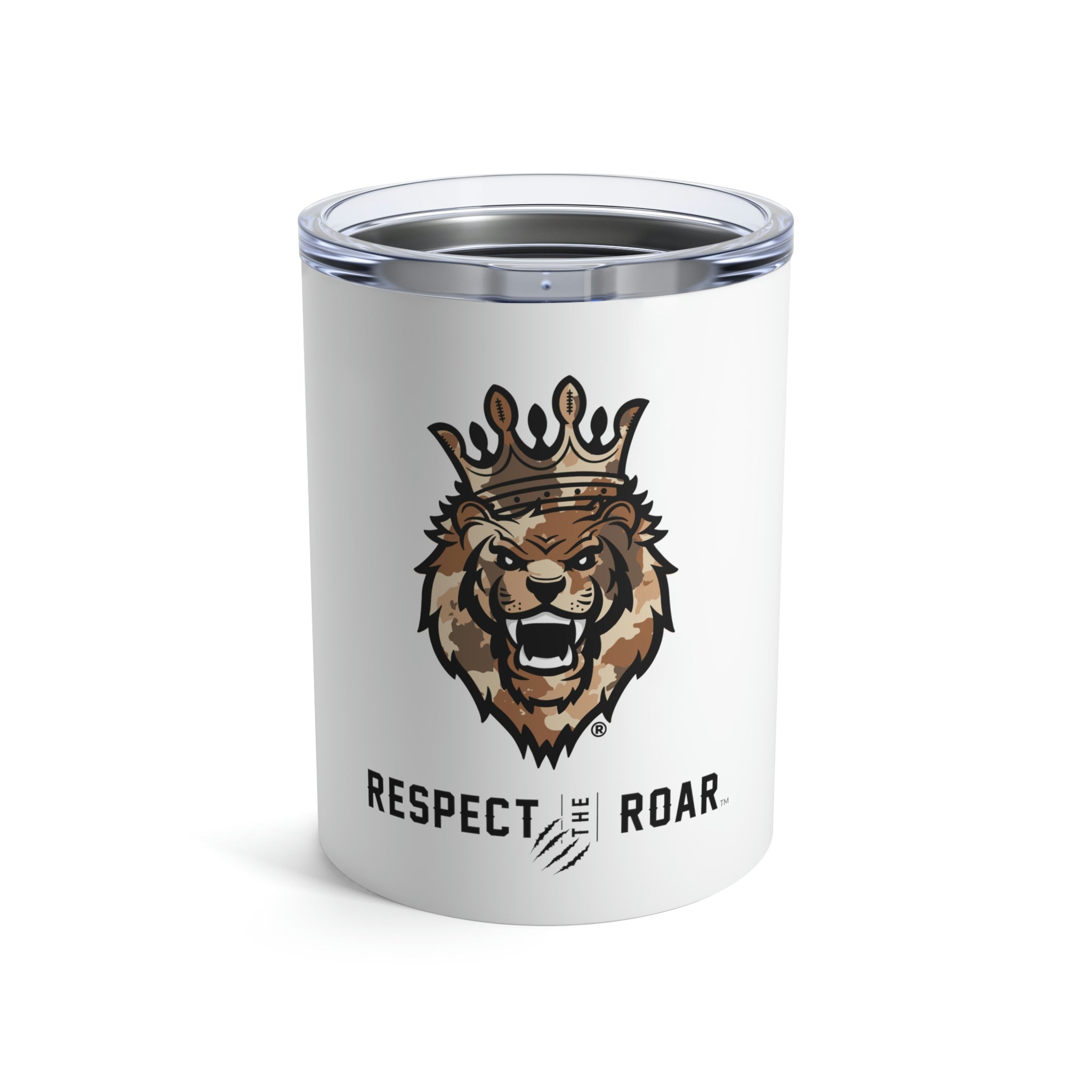 Respect The Roar® Brown 10oz Tumbler