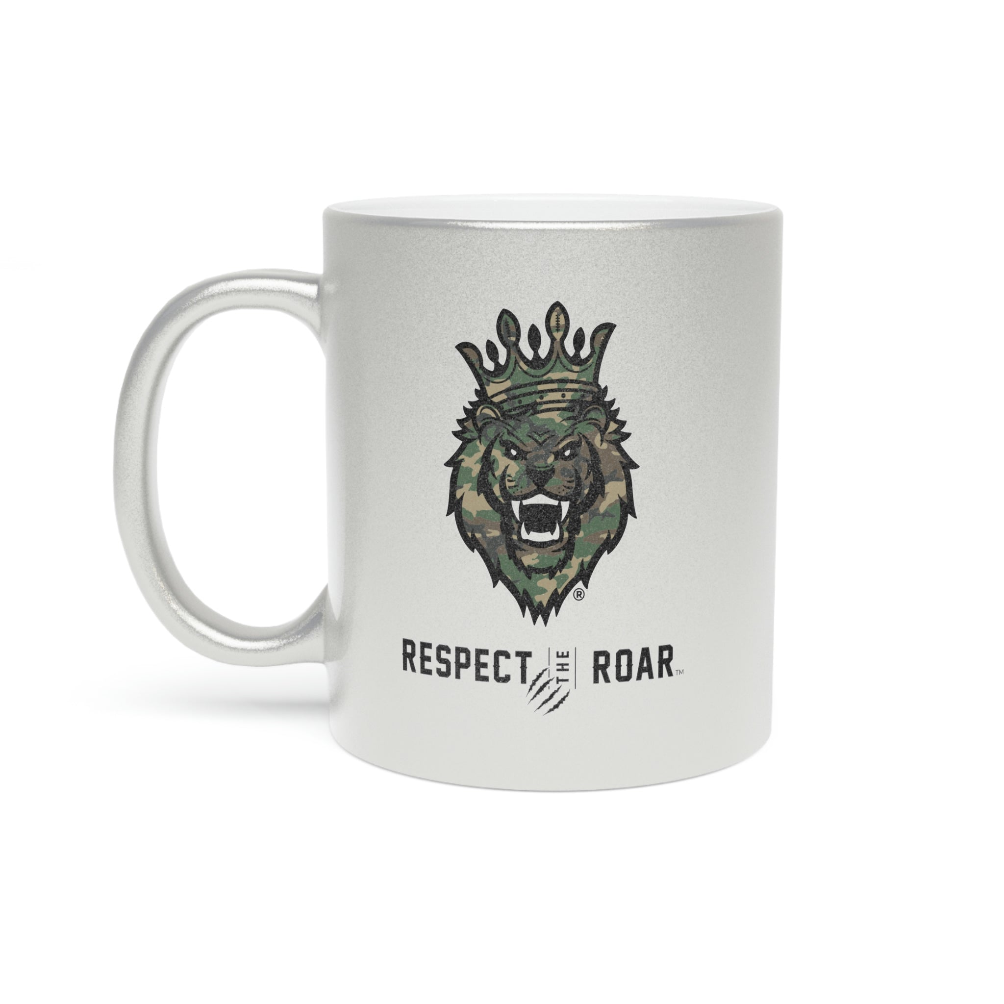 Respect The Roar® Green Metallic Mug