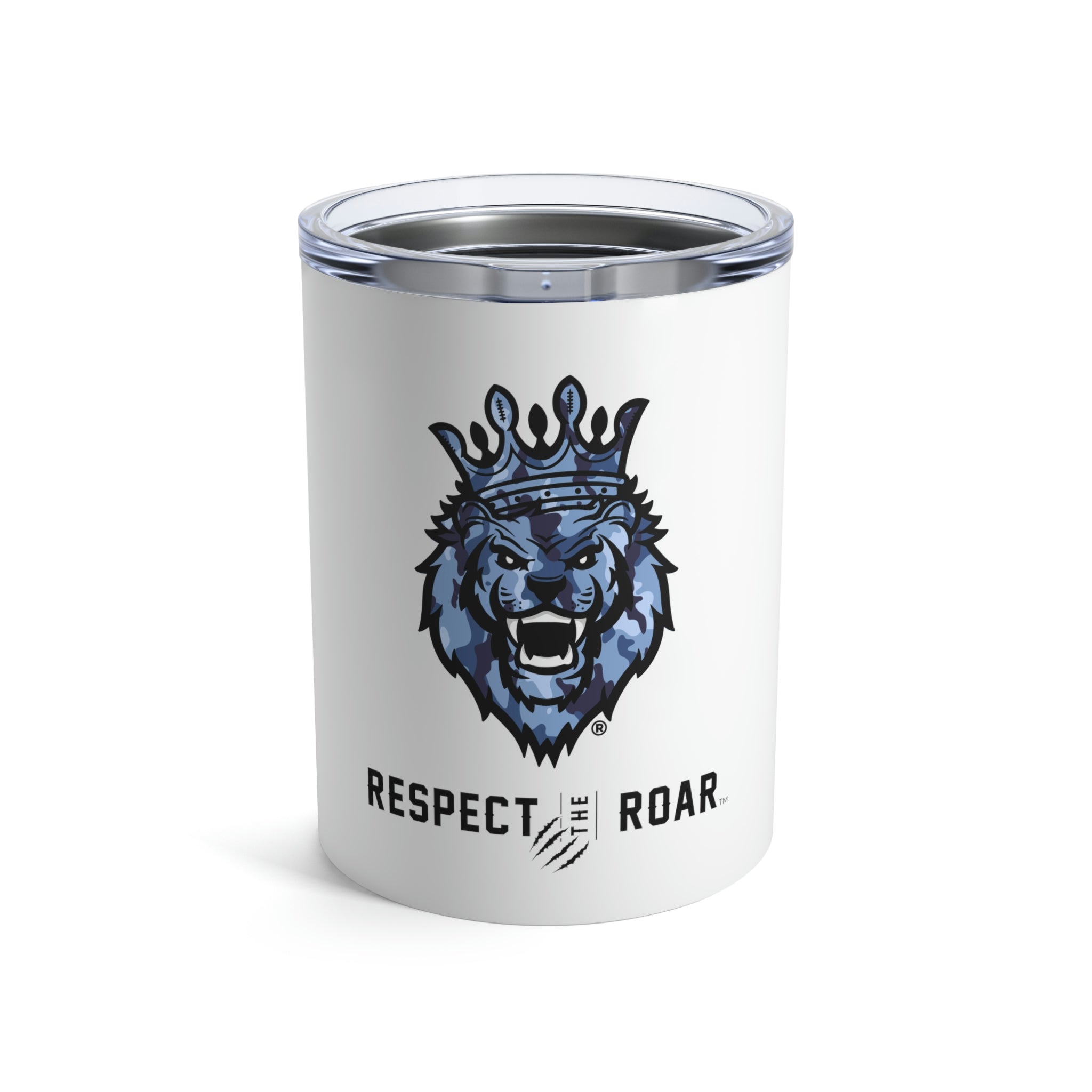 Respect The Roar® Blue 10oz Tumbler