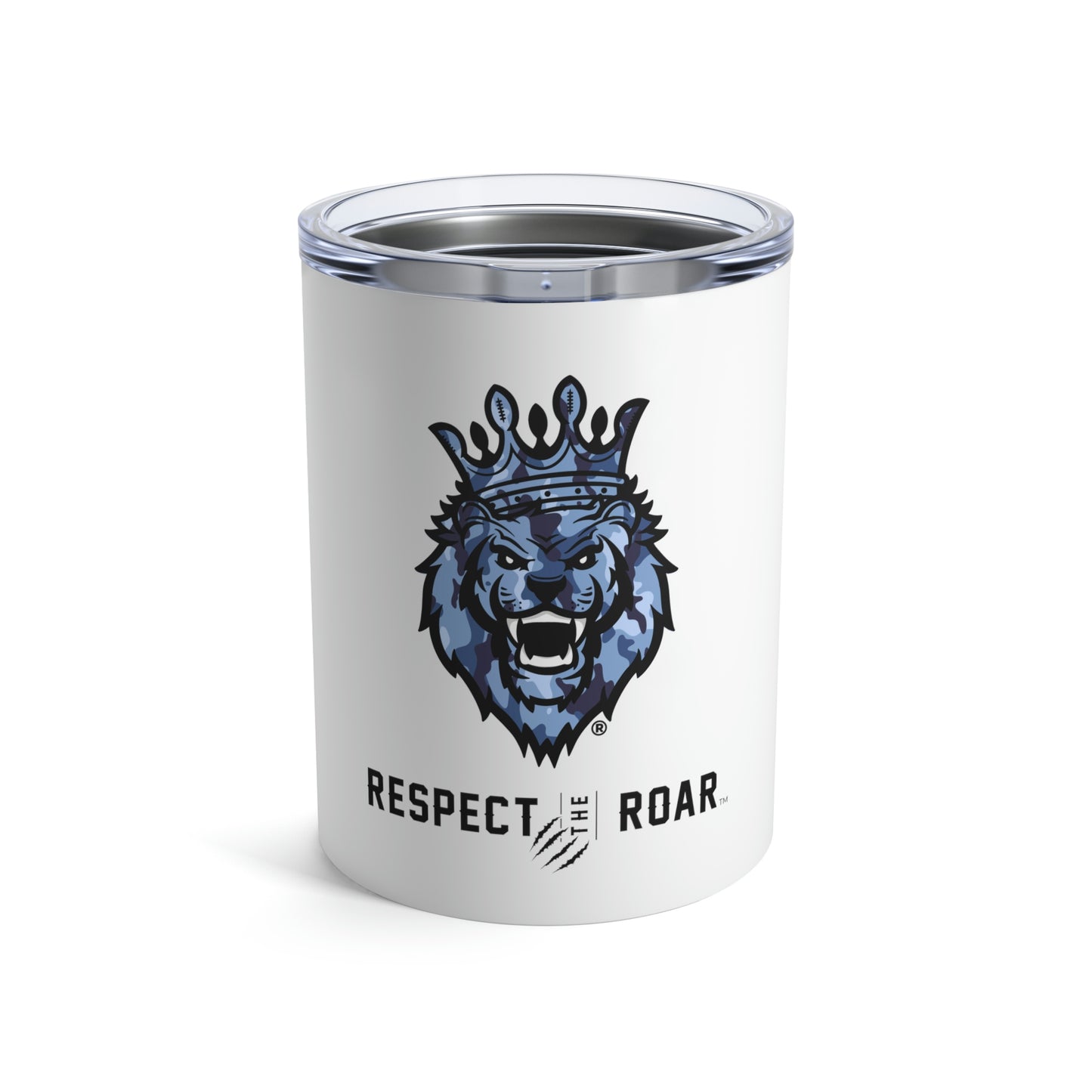 Respect The Roar (Blue) - Tumbler 10oz