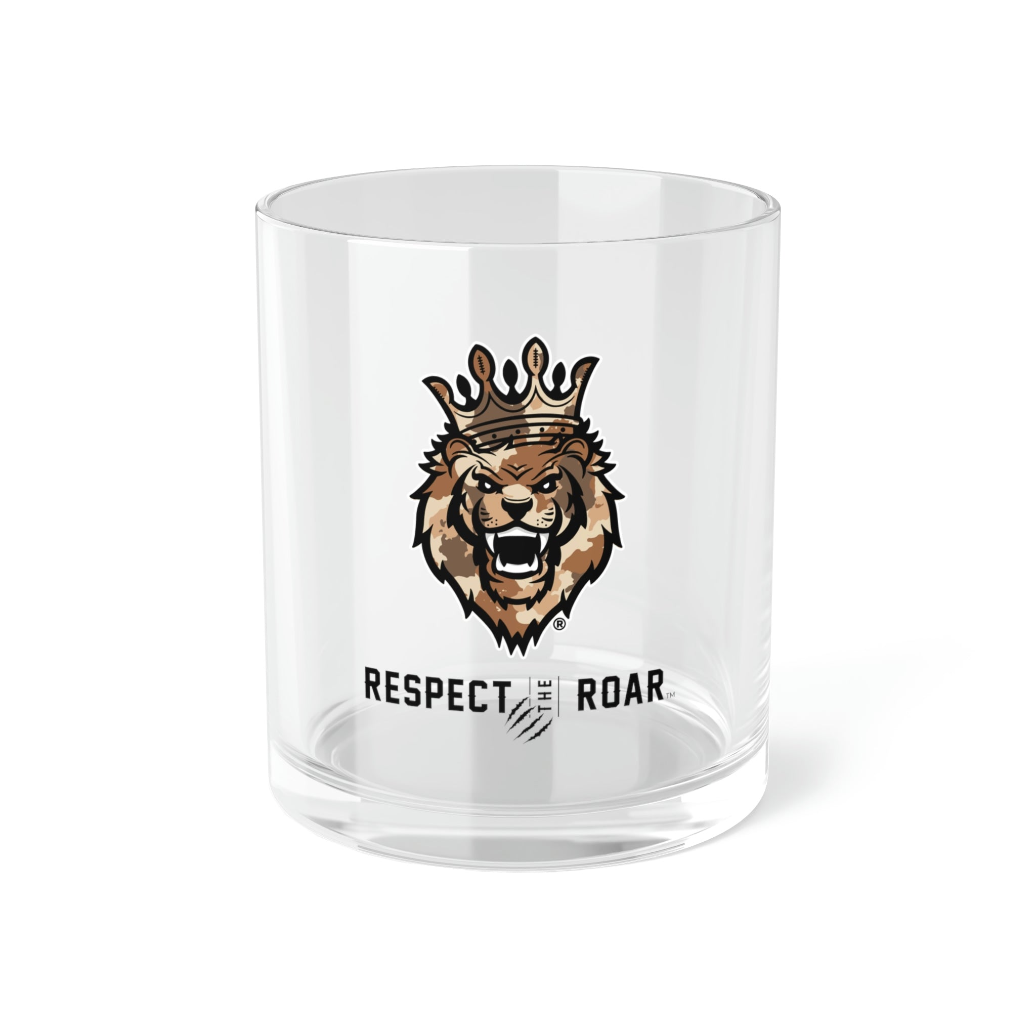 Respect the Roar® Bar Glass (Brown)